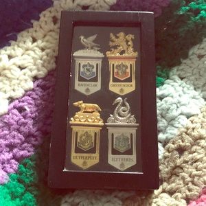 Hogwarts House Crests Bookmark Collection